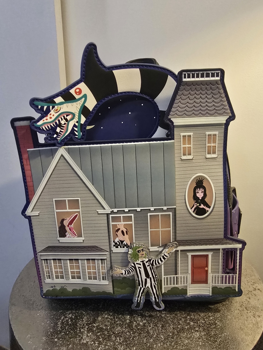 Loungefly Beetlejuice Maitland House Glow In The Dark